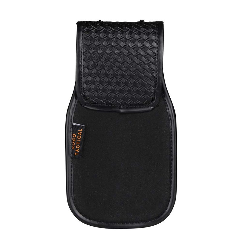 ROCOTACTICAL Basketweave Radio Pouch, Universal Radio Holder Pouch for Law Enforcement Duty Belt - Image 5